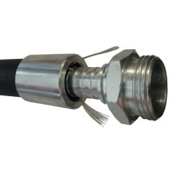 Zakuty wąż do paliwa lotniczego