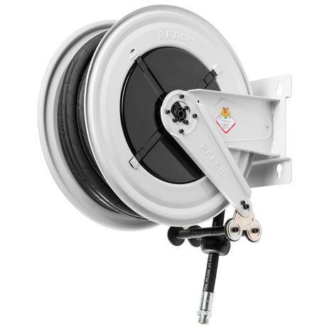 Przejdź do produktu Stały zwijak do oleju z wężem 15m, 3/4" – RAASM