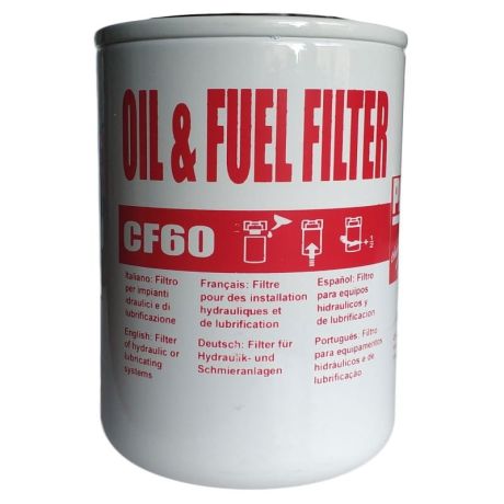 Przejdź do produktu Filtr paliwa CF60, 70 l/min, 10 μm, 3/4" BSP - PIUSI