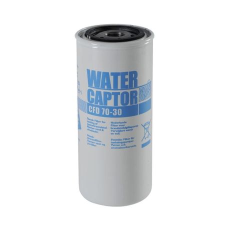 Przejdź do produktu Separatora wody F00611010, 70 l/min, 30 μm, 1"-12 UNF - PIUSI