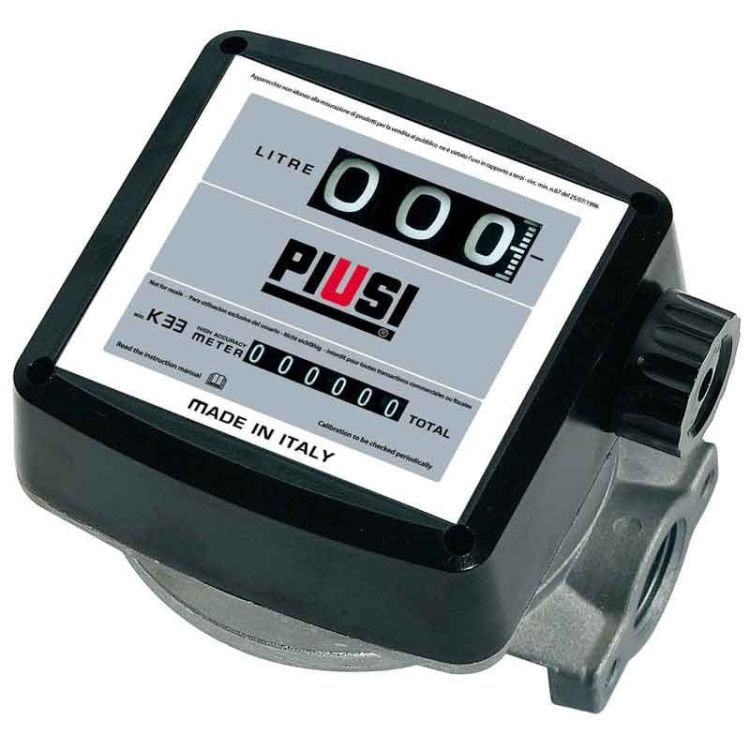Licznik paliwa 20-120 l/min, K33 - PIUSI
