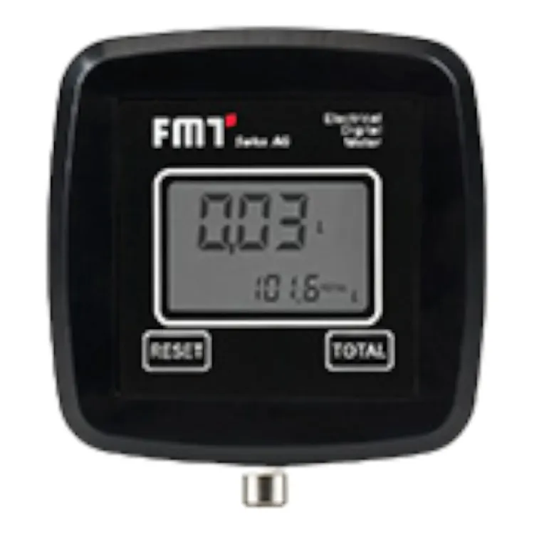 Licznik paliwa 2-100 l/min, NUMERIxx³ + wyj. pulser - FMT 4/4