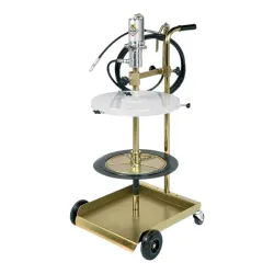 Smarownica pneumatyczna na beczki 50/60 kg na wózku - RAASM 2/4