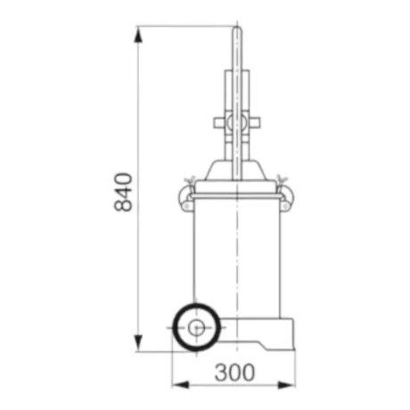 Przejdź do produktu Smarownica pneumatyczna 50:1 na kołach 13 kg - RAASM