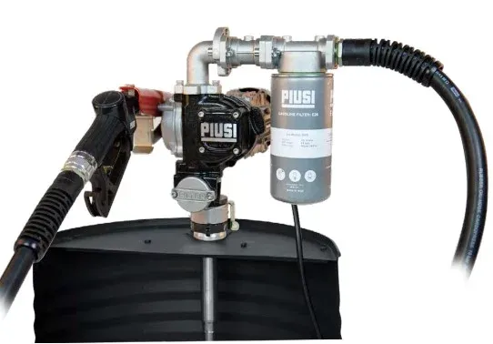 Dystrybutor do paliwa lotniczego i benzyny 56l/min, 230V, pistolet A60 - PIUSI 2/2